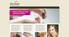 Desktop Screenshot of dermatix.net